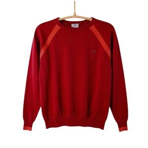 Lacoste Men's XL Size 6 Pullover Sweater Alligator Logo Preppy Athletic